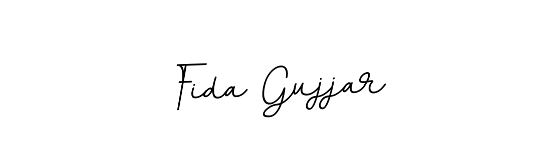 Fida Gujjar stylish signature style. Best Handwritten Sign (BallpointsItalic-DORy9) for my name. Handwritten Signature Collection Ideas for my name Fida Gujjar. Fida Gujjar signature style 11 images and pictures png