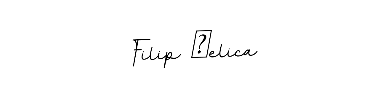 This is the best signature style for the Filip Čelica name. Also you like these signature font (BallpointsItalic-DORy9). Mix name signature. Filip Čelica signature style 11 images and pictures png