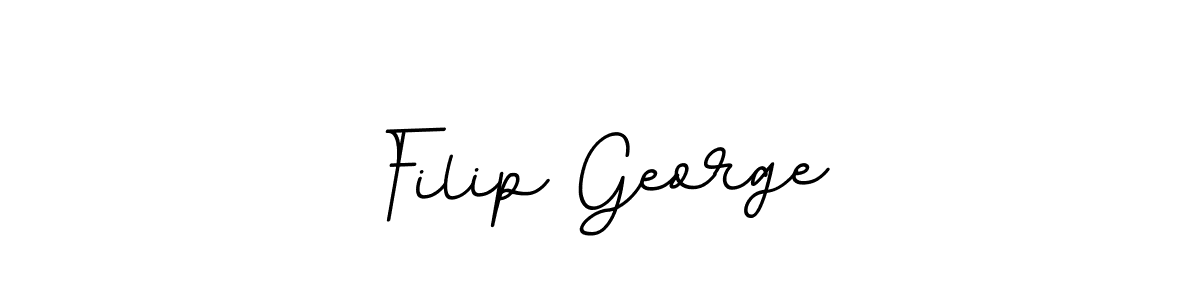 This is the best signature style for the Filip George name. Also you like these signature font (BallpointsItalic-DORy9). Mix name signature. Filip George signature style 11 images and pictures png