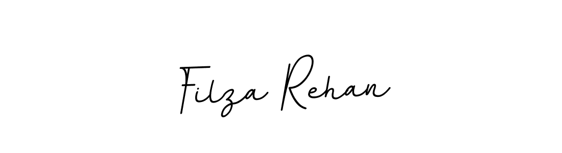 Use a signature maker to create a handwritten signature online. With this signature software, you can design (BallpointsItalic-DORy9) your own signature for name Filza Rehan. Filza Rehan signature style 11 images and pictures png