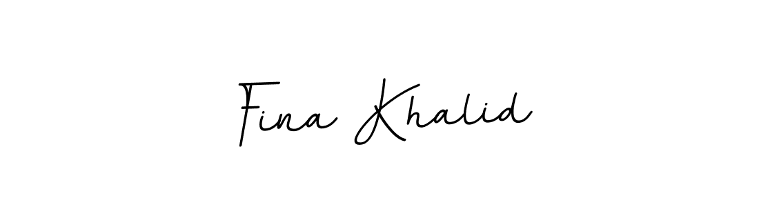 Similarly BallpointsItalic-DORy9 is the best handwritten signature design. Signature creator online .You can use it as an online autograph creator for name Fina Khalid. Fina Khalid signature style 11 images and pictures png