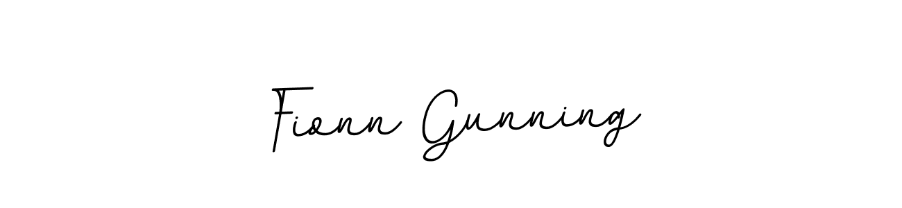 Fionn Gunning stylish signature style. Best Handwritten Sign (BallpointsItalic-DORy9) for my name. Handwritten Signature Collection Ideas for my name Fionn Gunning. Fionn Gunning signature style 11 images and pictures png
