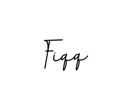 How to make Fiqq name signature. Use BallpointsItalic-DORy9 style for creating short signs online. This is the latest handwritten sign. Fiqq signature style 11 images and pictures png