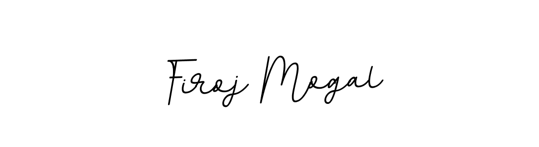 How to make Firoj Mogal name signature. Use BallpointsItalic-DORy9 style for creating short signs online. This is the latest handwritten sign. Firoj Mogal signature style 11 images and pictures png