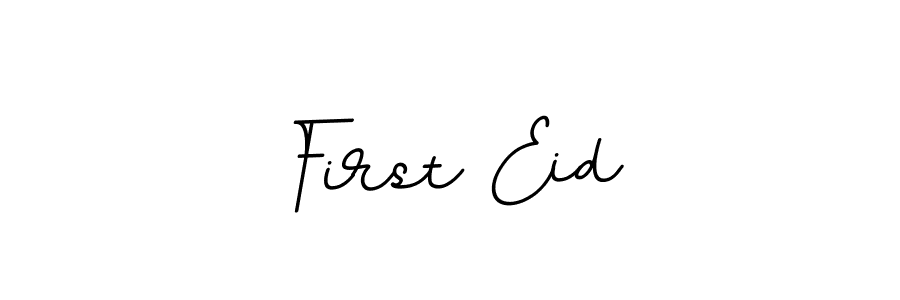 How to make First Eid signature? BallpointsItalic-DORy9 is a professional autograph style. Create handwritten signature for First Eid name. First Eid signature style 11 images and pictures png