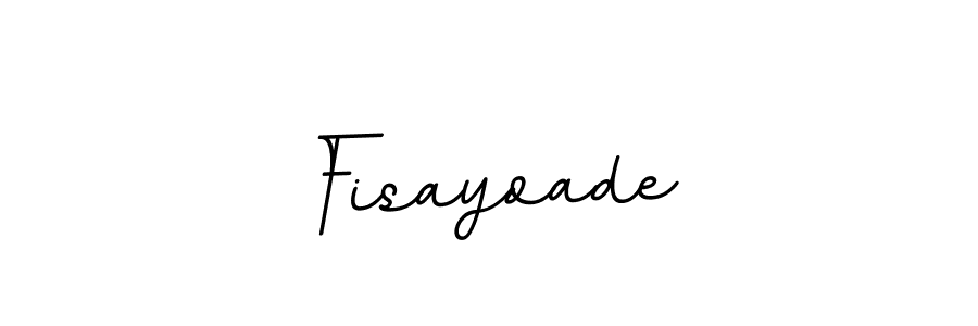How to make Fisayoade name signature. Use BallpointsItalic-DORy9 style for creating short signs online. This is the latest handwritten sign. Fisayoade signature style 11 images and pictures png