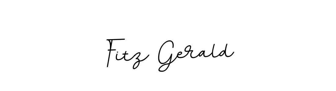 Use a signature maker to create a handwritten signature online. With this signature software, you can design (BallpointsItalic-DORy9) your own signature for name Fitz Gerald. Fitz Gerald signature style 11 images and pictures png