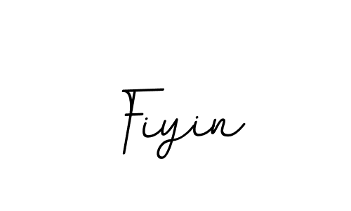 Fiyin stylish signature style. Best Handwritten Sign (BallpointsItalic-DORy9) for my name. Handwritten Signature Collection Ideas for my name Fiyin. Fiyin signature style 11 images and pictures png
