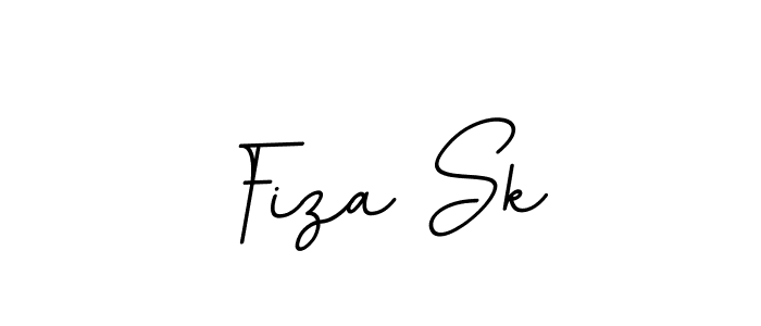 Design your own signature with our free online signature maker. With this signature software, you can create a handwritten (BallpointsItalic-DORy9) signature for name Fiza Sk. Fiza Sk signature style 11 images and pictures png