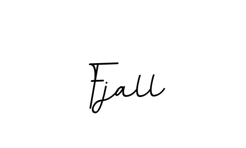 Make a beautiful signature design for name Fjall. With this signature (BallpointsItalic-DORy9) style, you can create a handwritten signature for free. Fjall signature style 11 images and pictures png