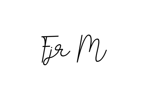 How to Draw Fjr M signature style? BallpointsItalic-DORy9 is a latest design signature styles for name Fjr M. Fjr M signature style 11 images and pictures png