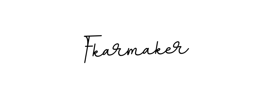 Use a signature maker to create a handwritten signature online. With this signature software, you can design (BallpointsItalic-DORy9) your own signature for name Fkarmaker. Fkarmaker signature style 11 images and pictures png