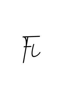 You should practise on your own different ways (BallpointsItalic-DORy9) to write your name (Fl) in signature. don't let someone else do it for you. Fl signature style 11 images and pictures png