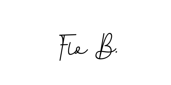 This is the best signature style for the Flo B. name. Also you like these signature font (BallpointsItalic-DORy9). Mix name signature. Flo B. signature style 11 images and pictures png