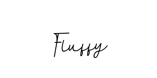 Make a beautiful signature design for name Fluffy. With this signature (BallpointsItalic-DORy9) style, you can create a handwritten signature for free. Fluffy signature style 11 images and pictures png