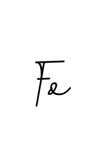 You should practise on your own different ways (BallpointsItalic-DORy9) to write your name (Fo) in signature. don't let someone else do it for you. Fo signature style 11 images and pictures png