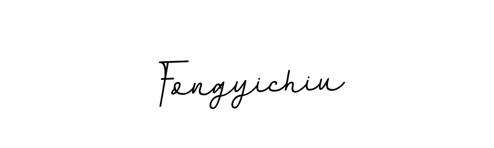 Make a beautiful signature design for name Fongyichiu. With this signature (BallpointsItalic-DORy9) style, you can create a handwritten signature for free. Fongyichiu signature style 11 images and pictures png