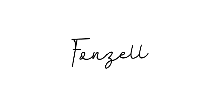 The best way (BallpointsItalic-DORy9) to make a short signature is to pick only two or three words in your name. The name Fonzell include a total of six letters. For converting this name. Fonzell signature style 11 images and pictures png