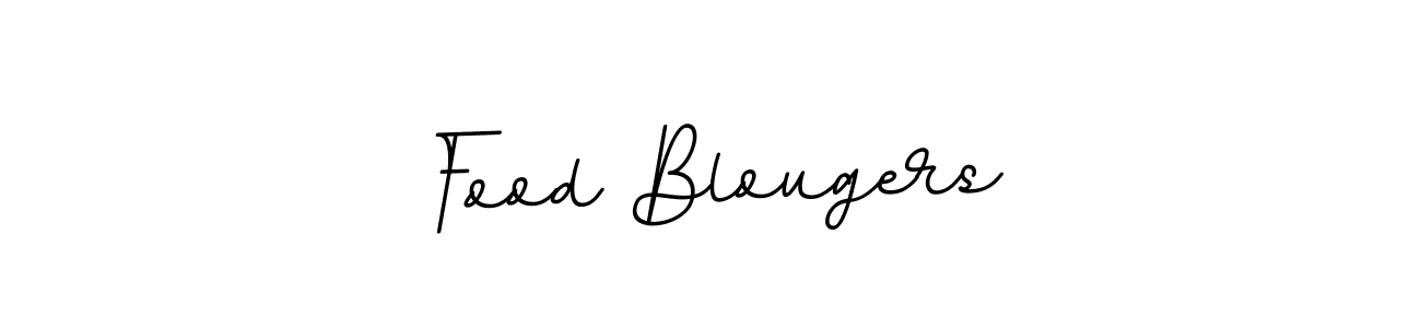 How to make Food Blougers name signature. Use BallpointsItalic-DORy9 style for creating short signs online. This is the latest handwritten sign. Food Blougers signature style 11 images and pictures png