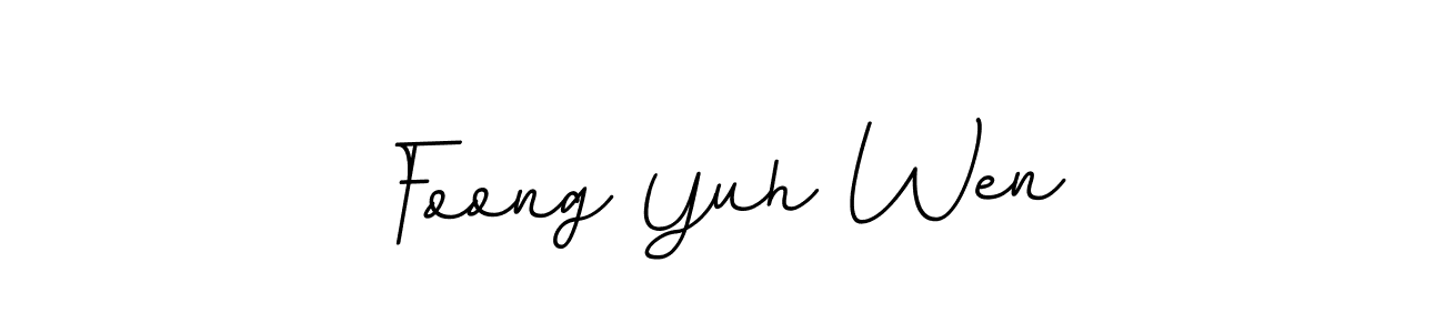 It looks lik you need a new signature style for name Foong Yuh Wen. Design unique handwritten (BallpointsItalic-DORy9) signature with our free signature maker in just a few clicks. Foong Yuh Wen signature style 11 images and pictures png