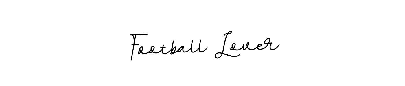 Also You can easily find your signature by using the search form. We will create Football Lover name handwritten signature images for you free of cost using BallpointsItalic-DORy9 sign style. Football Lover signature style 11 images and pictures png