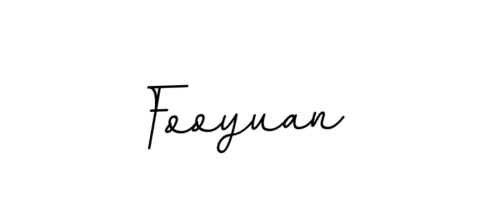 Make a beautiful signature design for name Fooyuan. With this signature (BallpointsItalic-DORy9) style, you can create a handwritten signature for free. Fooyuan signature style 11 images and pictures png