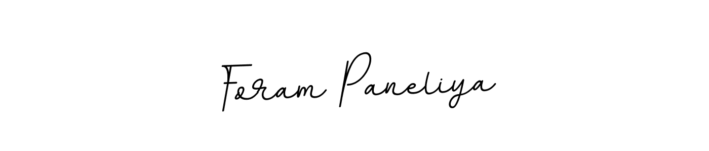 Also You can easily find your signature by using the search form. We will create Foram Paneliya name handwritten signature images for you free of cost using BallpointsItalic-DORy9 sign style. Foram Paneliya signature style 11 images and pictures png