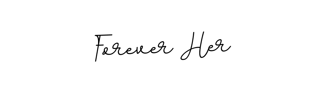 Make a beautiful signature design for name Forever Her. With this signature (BallpointsItalic-DORy9) style, you can create a handwritten signature for free. Forever Her signature style 11 images and pictures png