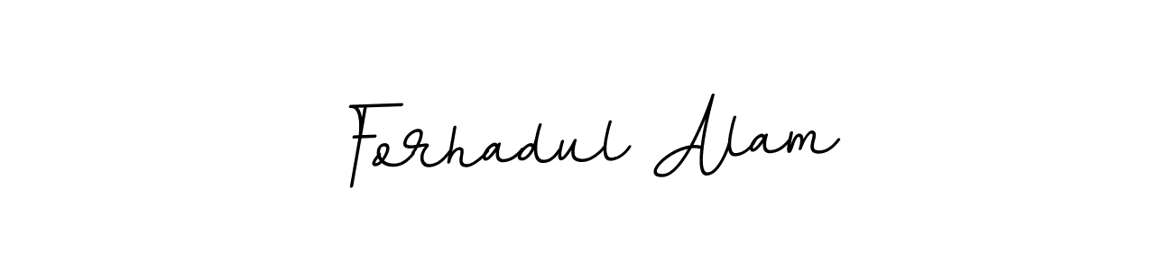 Make a beautiful signature design for name Forhadul Alam. With this signature (BallpointsItalic-DORy9) style, you can create a handwritten signature for free. Forhadul Alam signature style 11 images and pictures png