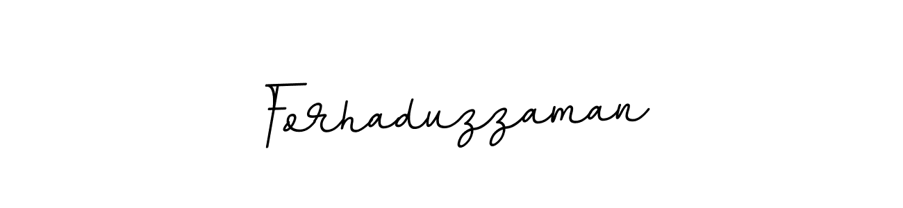 Design your own signature with our free online signature maker. With this signature software, you can create a handwritten (BallpointsItalic-DORy9) signature for name Forhaduzzaman. Forhaduzzaman signature style 11 images and pictures png