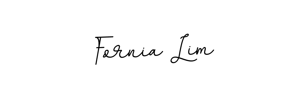 Create a beautiful signature design for name Fornia Lim. With this signature (BallpointsItalic-DORy9) fonts, you can make a handwritten signature for free. Fornia Lim signature style 11 images and pictures png