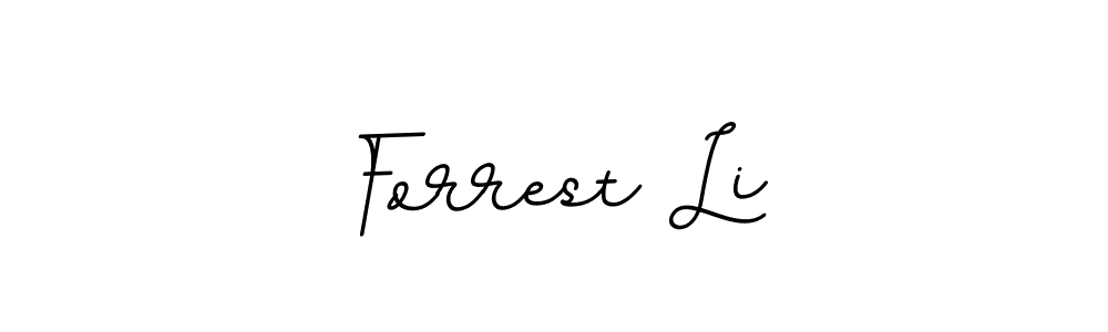 Use a signature maker to create a handwritten signature online. With this signature software, you can design (BallpointsItalic-DORy9) your own signature for name Forrest Li. Forrest Li signature style 11 images and pictures png