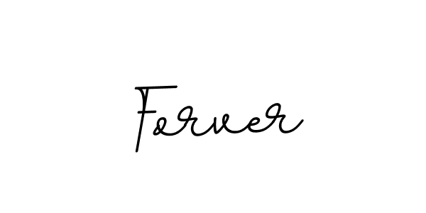 Use a signature maker to create a handwritten signature online. With this signature software, you can design (BallpointsItalic-DORy9) your own signature for name Forver. Forver signature style 11 images and pictures png