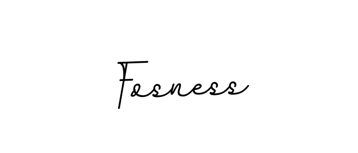 How to make Fosness signature? BallpointsItalic-DORy9 is a professional autograph style. Create handwritten signature for Fosness name. Fosness signature style 11 images and pictures png