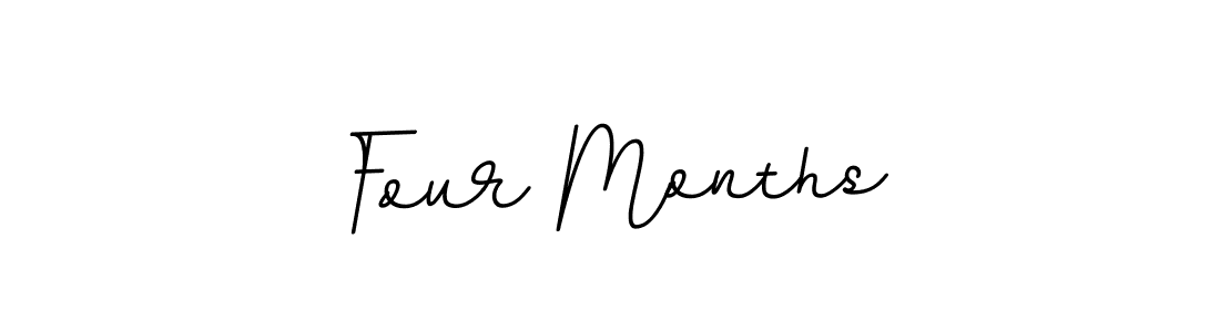 Also we have Four Months name is the best signature style. Create professional handwritten signature collection using BallpointsItalic-DORy9 autograph style. Four Months signature style 11 images and pictures png