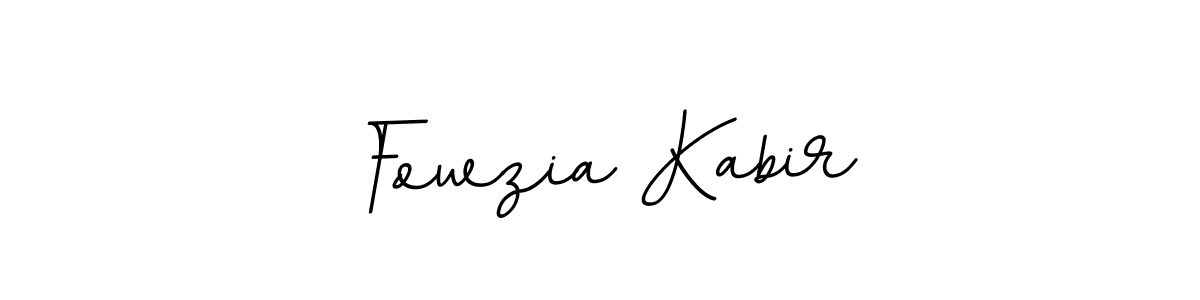 Create a beautiful signature design for name Fowzia Kabir. With this signature (BallpointsItalic-DORy9) fonts, you can make a handwritten signature for free. Fowzia Kabir signature style 11 images and pictures png