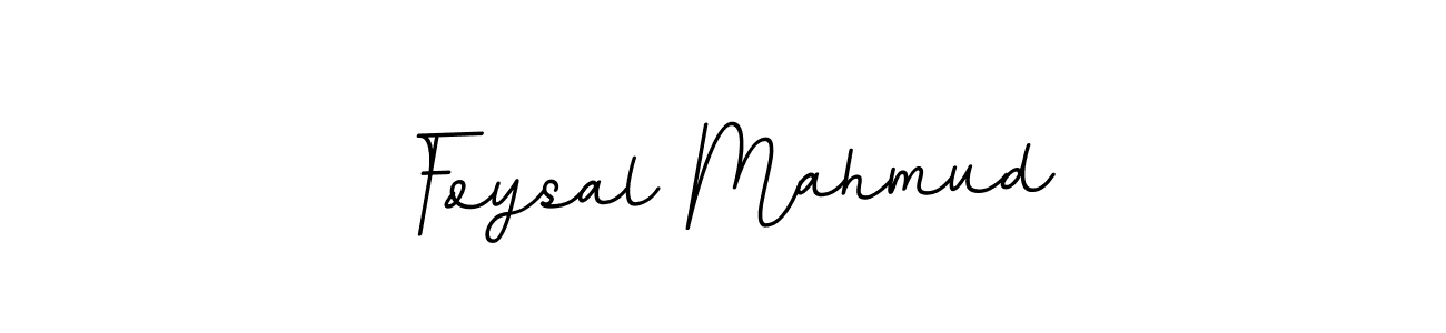 How to make Foysal Mahmud name signature. Use BallpointsItalic-DORy9 style for creating short signs online. This is the latest handwritten sign. Foysal Mahmud signature style 11 images and pictures png