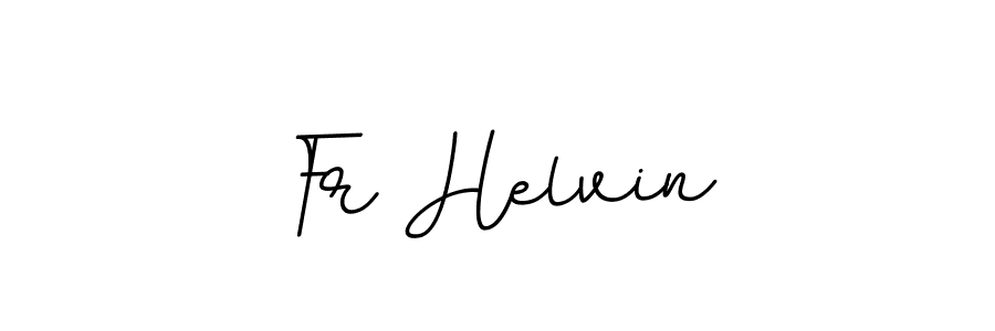 Make a beautiful signature design for name Fr Helvin. With this signature (BallpointsItalic-DORy9) style, you can create a handwritten signature for free. Fr Helvin signature style 11 images and pictures png