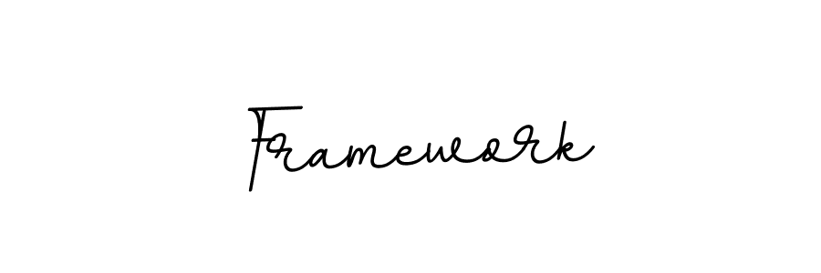 How to make Framework name signature. Use BallpointsItalic-DORy9 style for creating short signs online. This is the latest handwritten sign. Framework signature style 11 images and pictures png