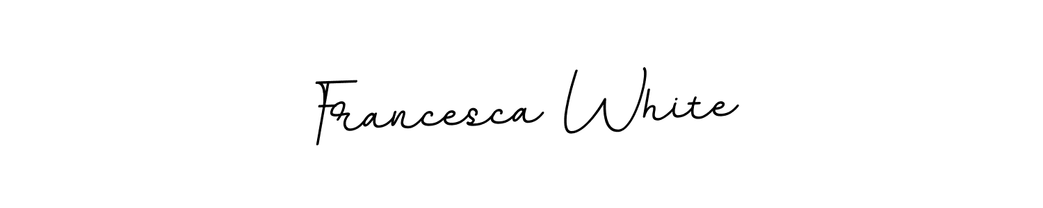 This is the best signature style for the Francesca White name. Also you like these signature font (BallpointsItalic-DORy9). Mix name signature. Francesca White signature style 11 images and pictures png