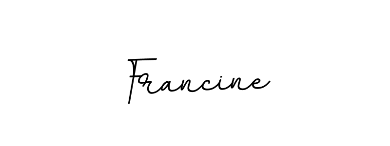 It looks lik you need a new signature style for name Francine. Design unique handwritten (BallpointsItalic-DORy9) signature with our free signature maker in just a few clicks. Francine signature style 11 images and pictures png