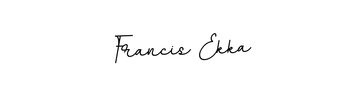 It looks lik you need a new signature style for name Francis Ekka. Design unique handwritten (BallpointsItalic-DORy9) signature with our free signature maker in just a few clicks. Francis Ekka signature style 11 images and pictures png