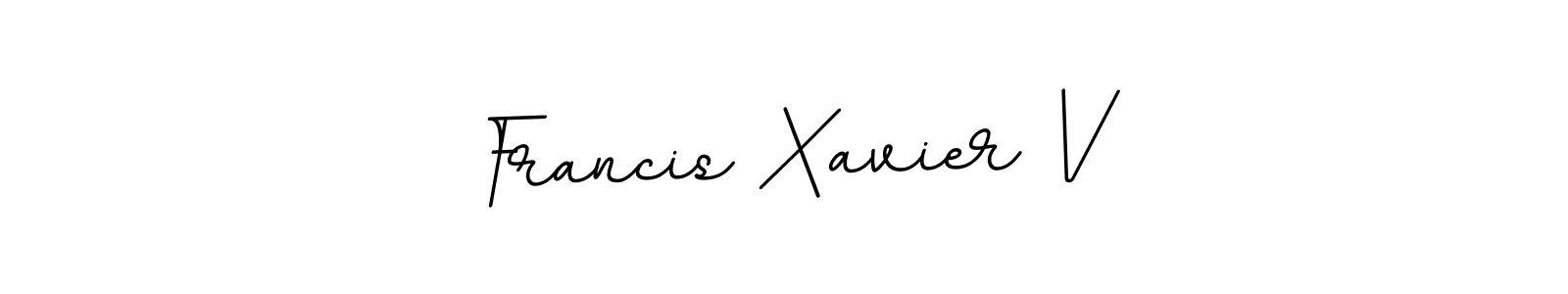 How to Draw Francis Xavier V signature style? BallpointsItalic-DORy9 is a latest design signature styles for name Francis Xavier V. Francis Xavier V signature style 11 images and pictures png