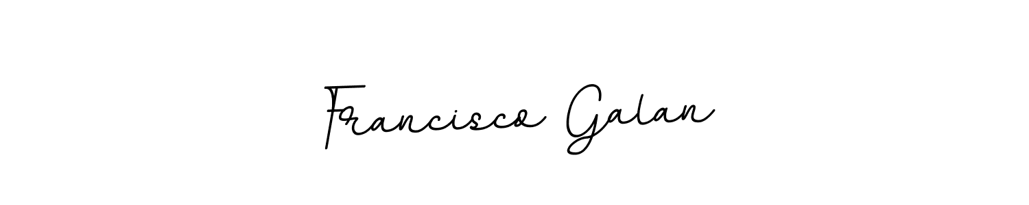 You should practise on your own different ways (BallpointsItalic-DORy9) to write your name (Francisco Galan) in signature. don't let someone else do it for you. Francisco Galan signature style 11 images and pictures png