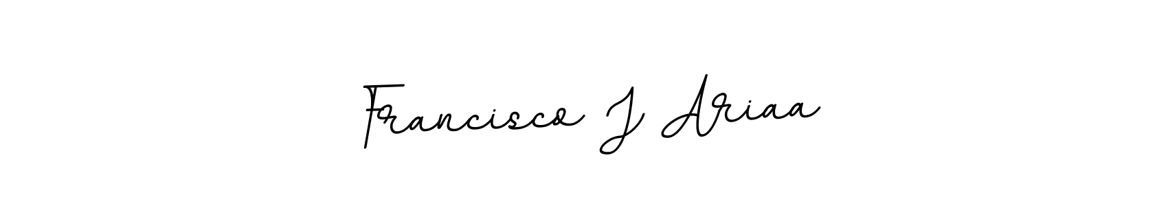 How to make Francisco J Ariaa signature? BallpointsItalic-DORy9 is a professional autograph style. Create handwritten signature for Francisco J Ariaa name. Francisco J Ariaa signature style 11 images and pictures png