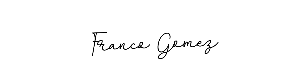 Once you've used our free online signature maker to create your best signature BallpointsItalic-DORy9 style, it's time to enjoy all of the benefits that Franco Gomez name signing documents. Franco Gomez signature style 11 images and pictures png