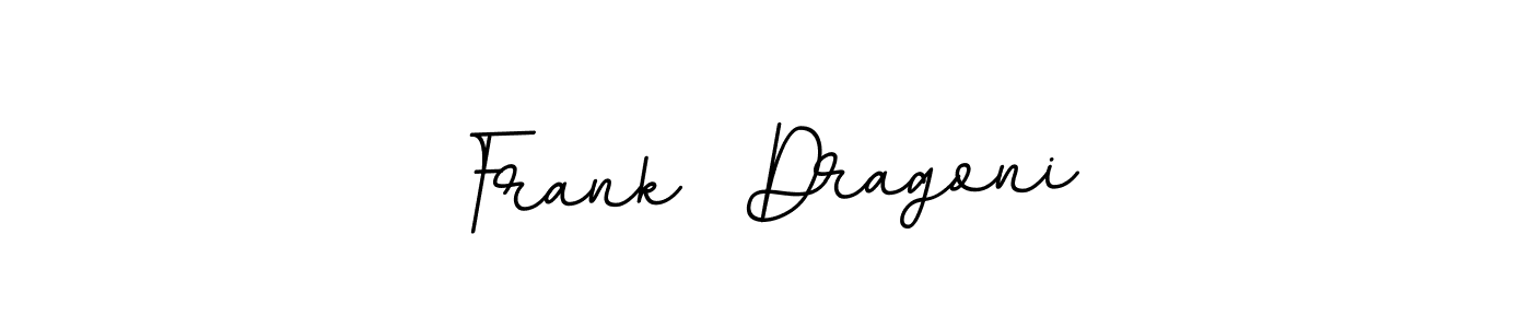 Design your own signature with our free online signature maker. With this signature software, you can create a handwritten (BallpointsItalic-DORy9) signature for name Frank  Dragoni. Frank  Dragoni signature style 11 images and pictures png