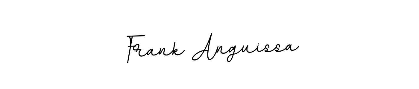 Use a signature maker to create a handwritten signature online. With this signature software, you can design (BallpointsItalic-DORy9) your own signature for name Frank Anguissa. Frank Anguissa signature style 11 images and pictures png