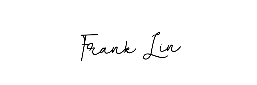 Frank Lin stylish signature style. Best Handwritten Sign (BallpointsItalic-DORy9) for my name. Handwritten Signature Collection Ideas for my name Frank Lin. Frank Lin signature style 11 images and pictures png