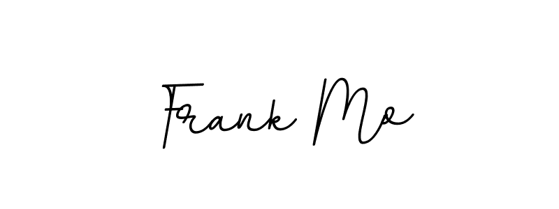 Use a signature maker to create a handwritten signature online. With this signature software, you can design (BallpointsItalic-DORy9) your own signature for name Frank Mo. Frank Mo signature style 11 images and pictures png
